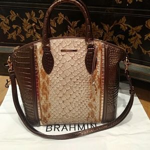 Brahmin Provence Collection Large Duxbury Satchel